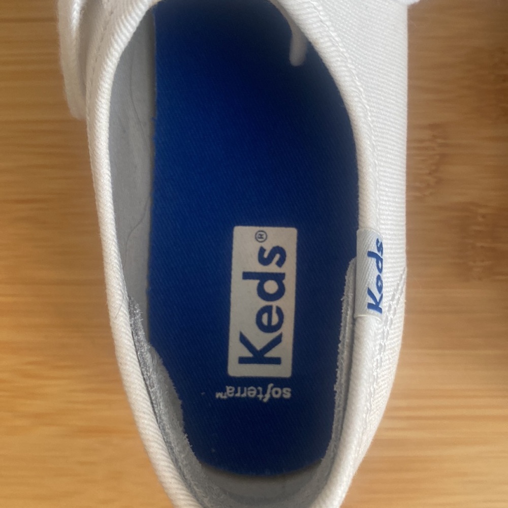 Ked’s Triple Kick White Canvas Sneaker Size 8 - Picture 9 of 15